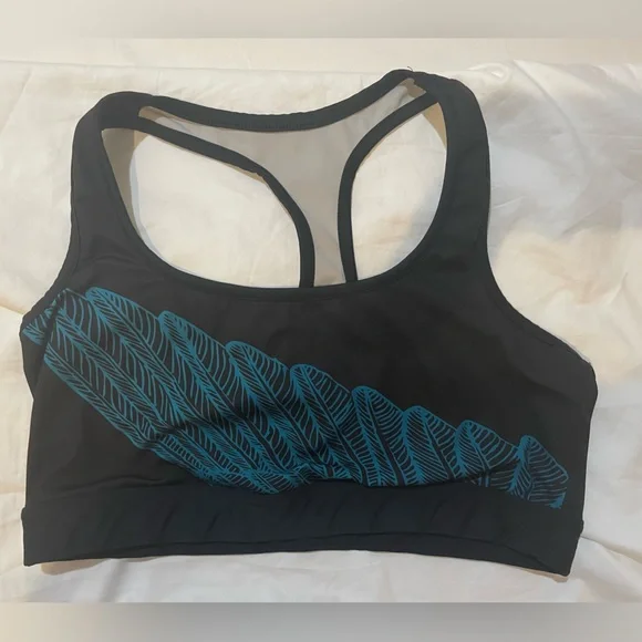 Teal Wing Racer Crop L GUC - Picture 2 of 4